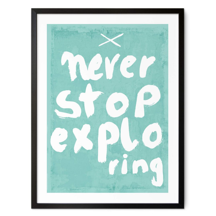 Poster Treechild - Never stop exploring - WA408189