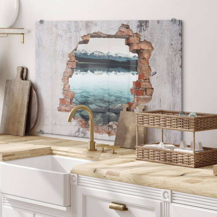 Spritzschutz 3D Optik - Idylle - WA177700