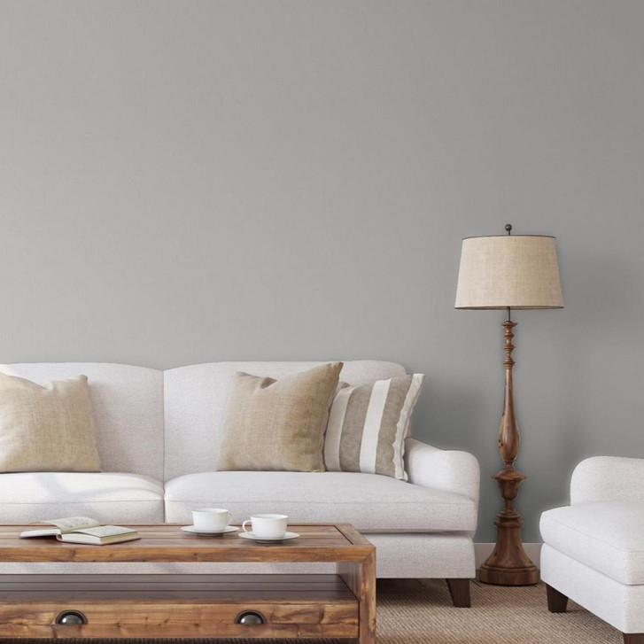 Tapete SCHÖNER-WOHNEN Vliestapete, Unitapete grau - WA444237