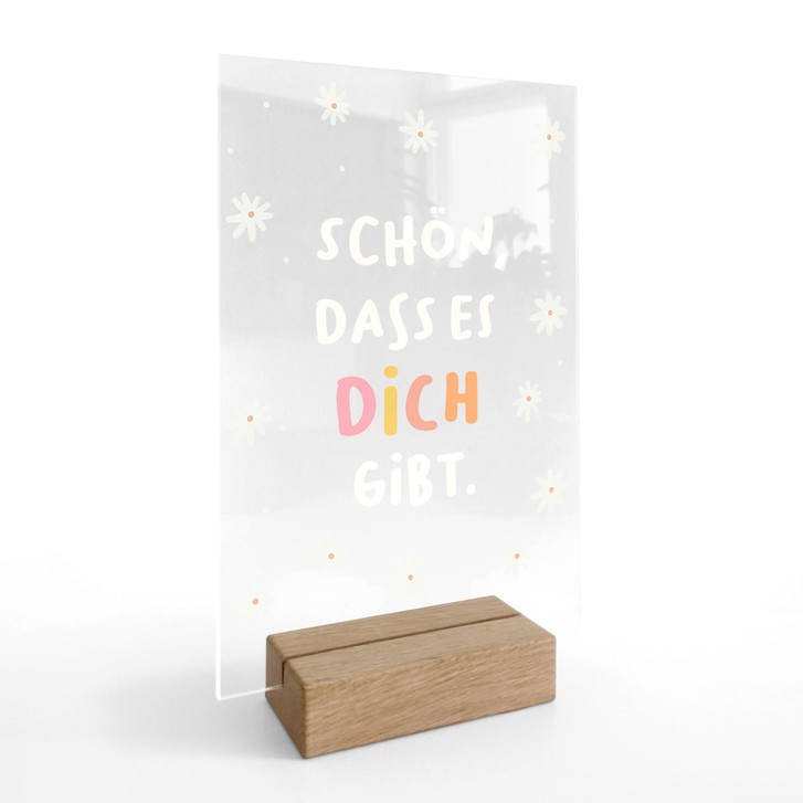 Tischaufsteller - Glaubenssatz 