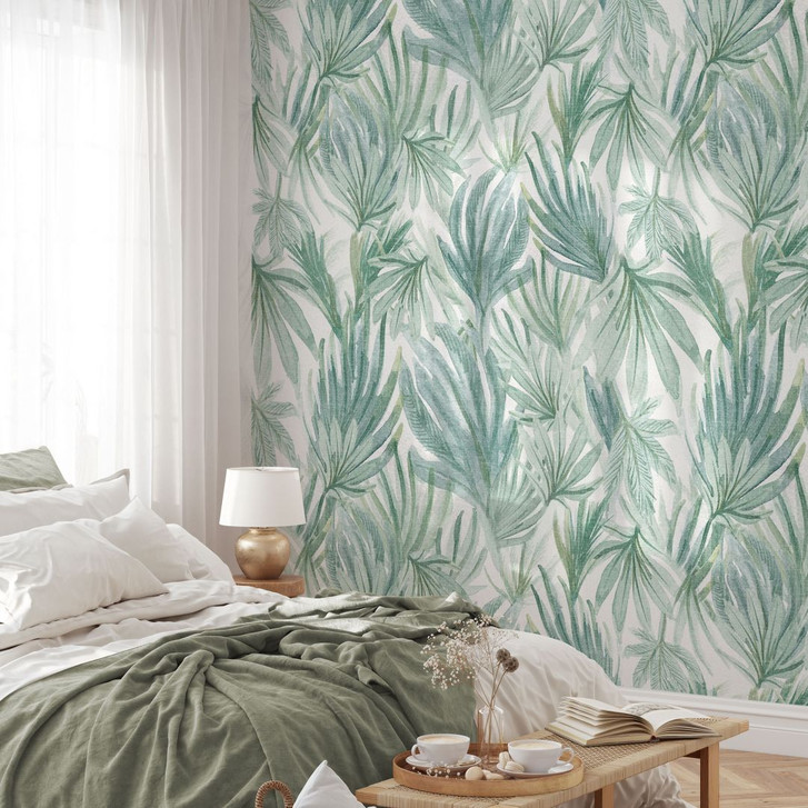 Tropische Fototapete Palmenblätter im Dschungel - Bloomery Decor - WA485312