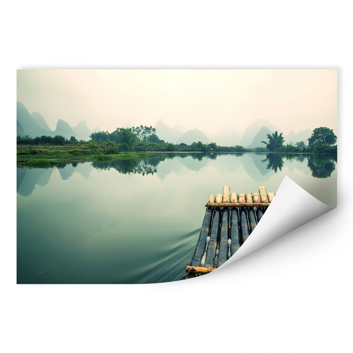 Wallprint Flossfahrt in China - WA183936