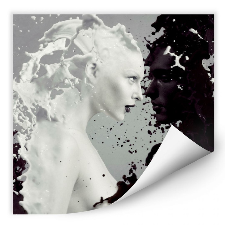 Wallprint Milk & Coffee - quadratisch - WA186877