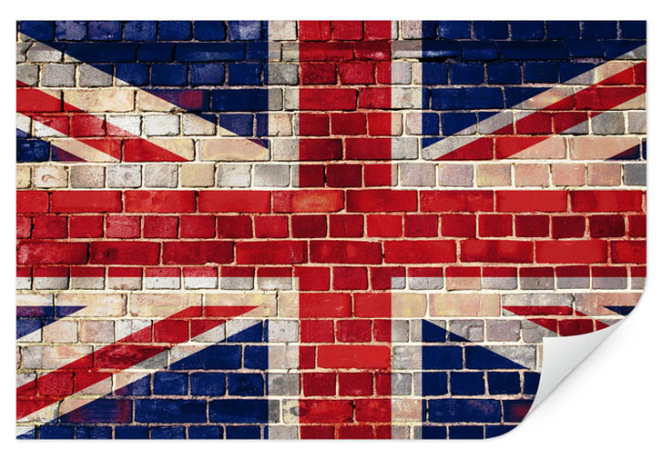 Wallprint Union Jack Mauer - WA190157