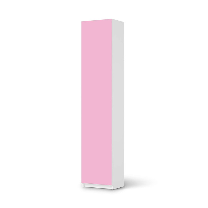 Klebefolie IKEA Pax Schrank 236cm Höhe - 1 Tür - Pink Light - CR111771