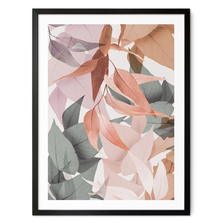 Poster Bunte Eukalyptusblätter - Sisi & Seb - WA428310