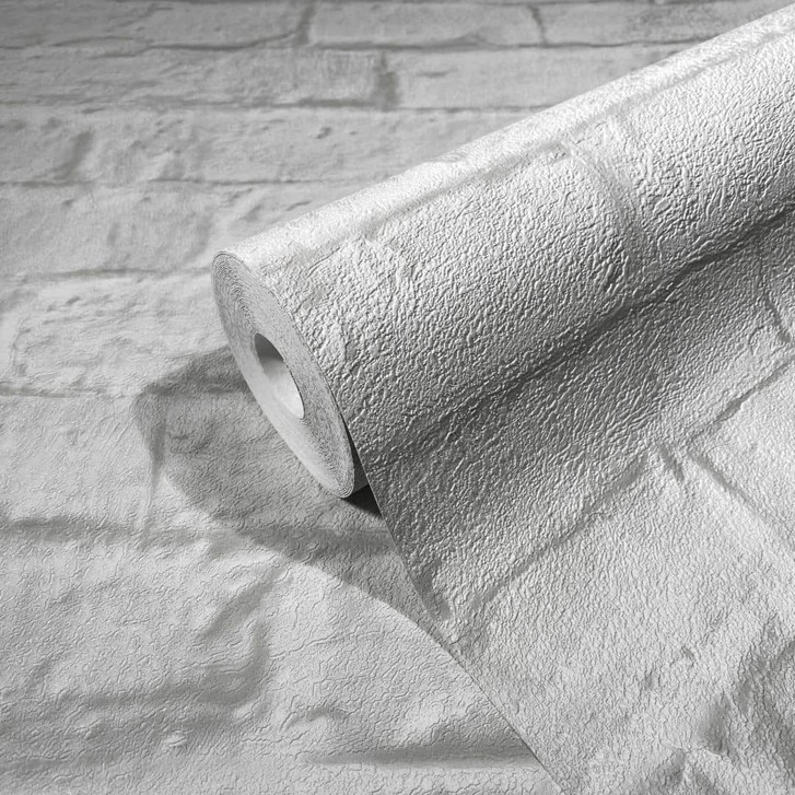 Vliestapete in 3D Steinoptik greige Steinoptik - WA444893