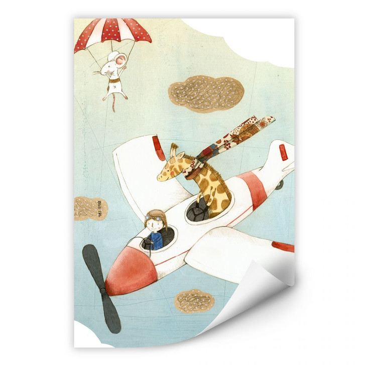 Wallprint Loske - Flugreise - WA186059