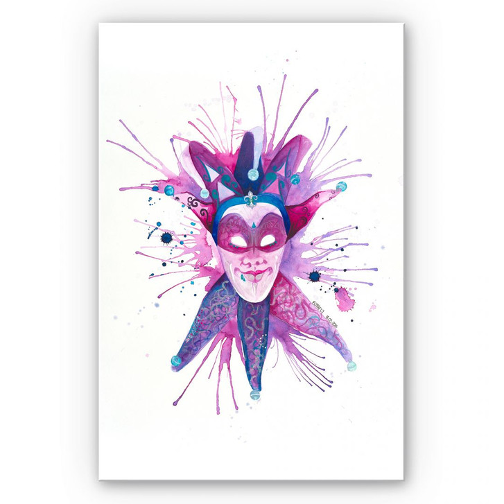 Wandbild Buttafly - Mardi Gras Mask - WA191758