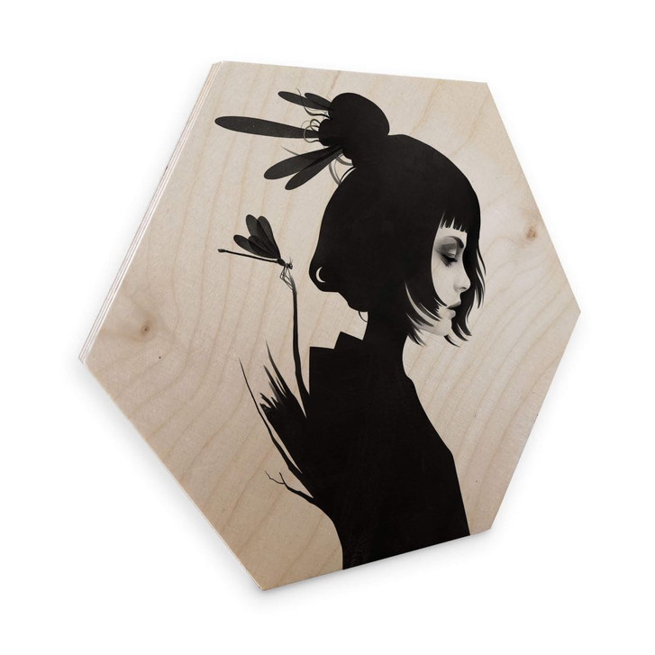 Hexagon - Holz Birke-Furnier Ireland - Passage - WA263455