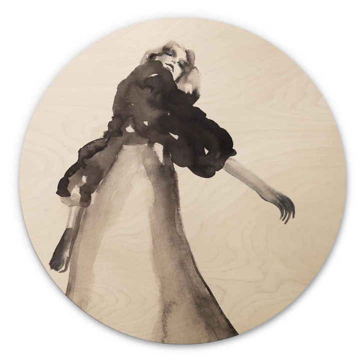 Holzbild Verbaan - Right where you are - Rund - WA340942