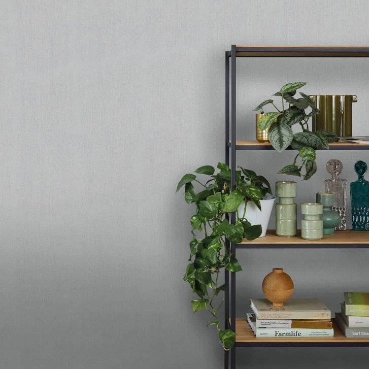 Tapete SCHÖNER-WOHNEN Vliestapete, Unitapete weiss, perlmut - WA444419