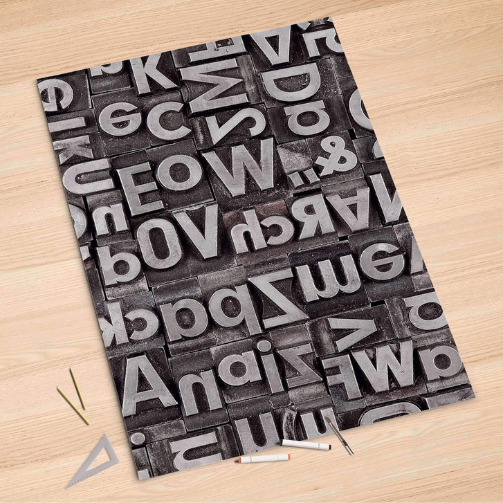 Folienbogen (100x150cm) - Alphabet - CR106105
