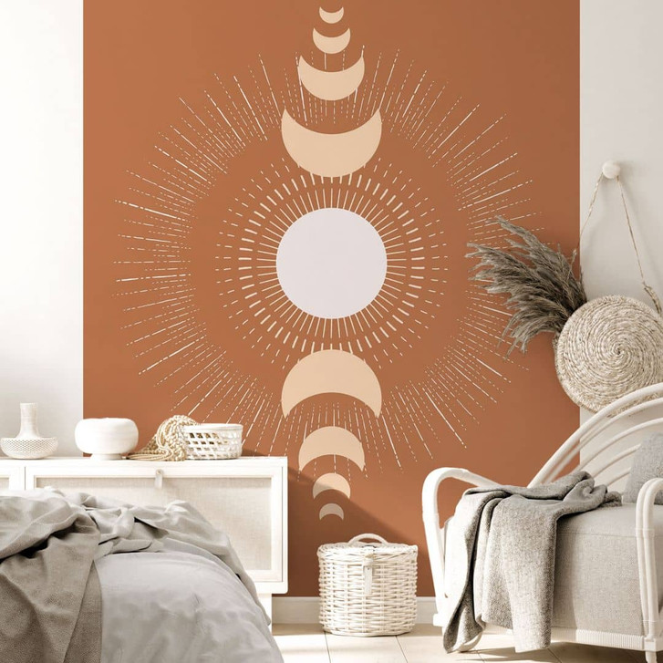 Fototapete Mondzyklen - Sonne und Mond im Einklang - KsanaKalpa - WA459244