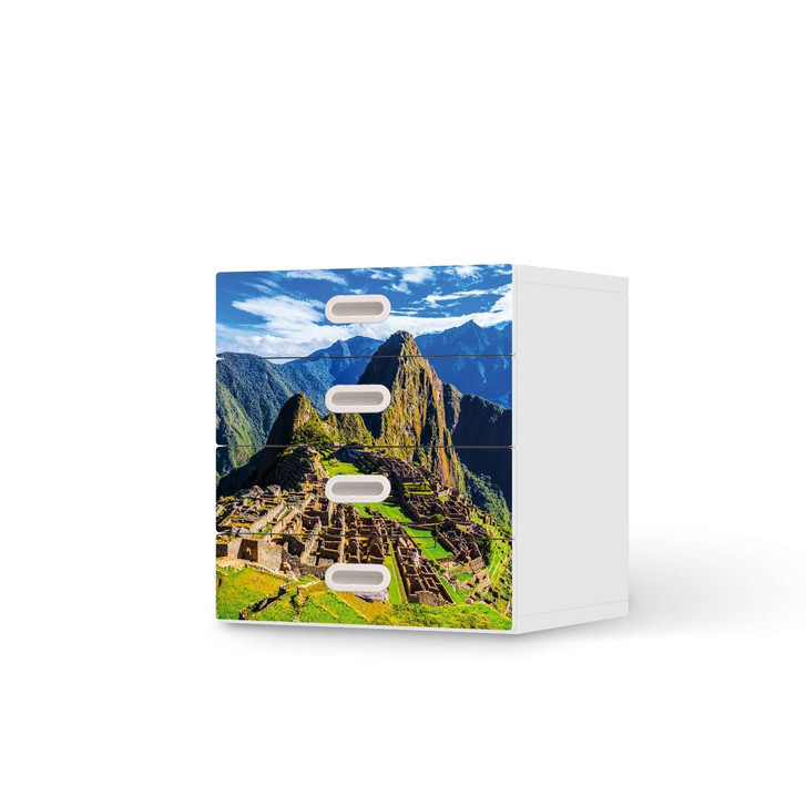 Klebefolie IKEA Stuva / Fritids Kommode - 4 Schubladen - Machu Picchu - CR112019