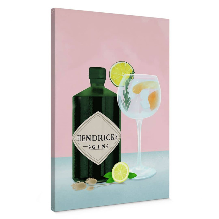 Leinwandbild, Canvas - Gin Tonic Cocktail - Lizde - WA417228