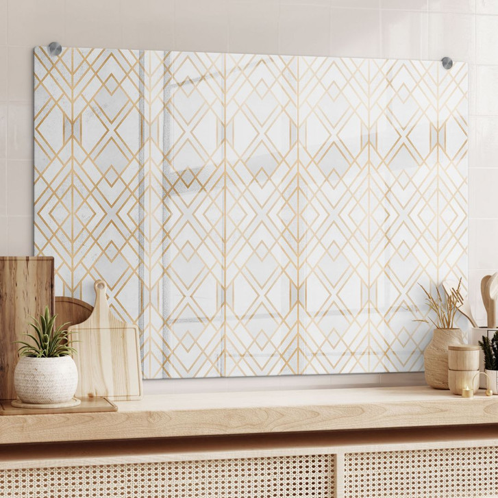 Spritzschutz Fredriksson - Goldene Geometrie - WA259785