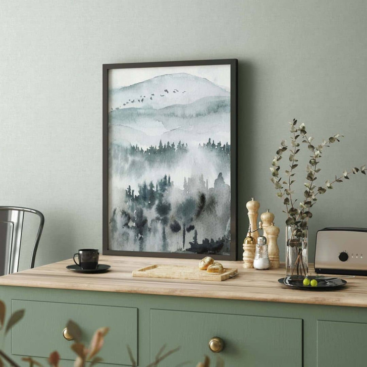 Vliestapete Struktur Uni Modern in Blau - WA473135