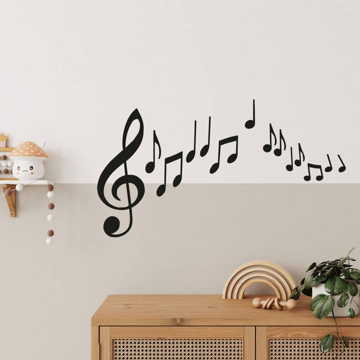 Wandtattoo Musiknoten - WA216098