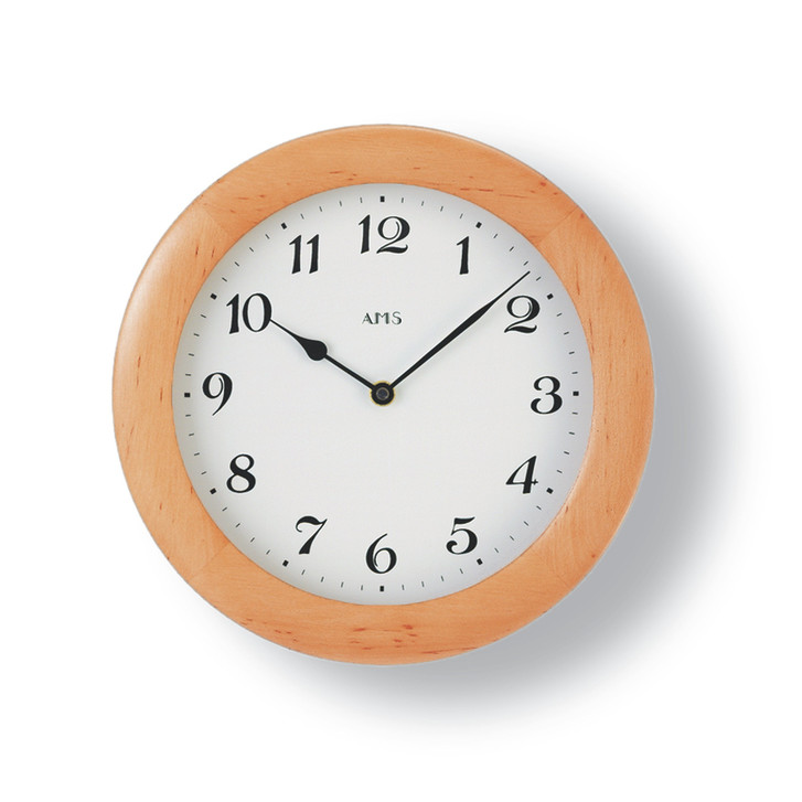 Wanduhr Erle Massivholzrahmen - UG100394
