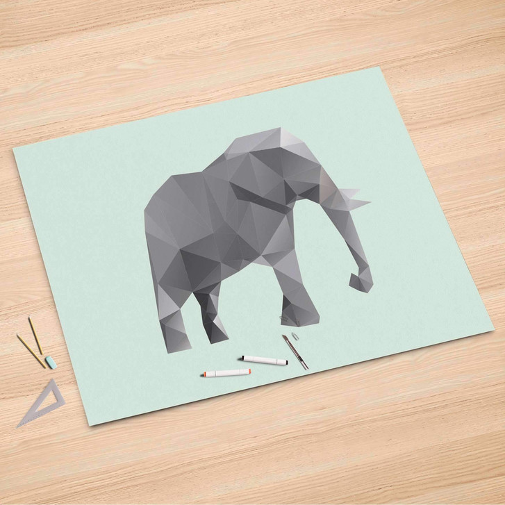 Folienbogen (150x100cm) - Origami Elephant - CR106659