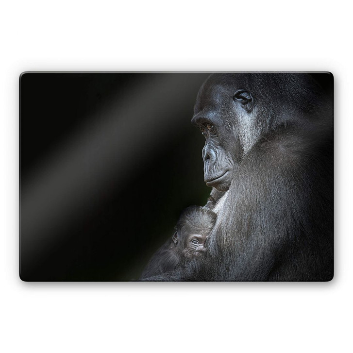 Glasbild Cuadrado - Tenderness - WA299452