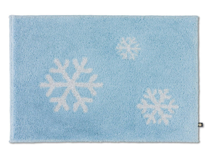 Schneeflocke Badteppich Rechteck Wunschmass - TS424555