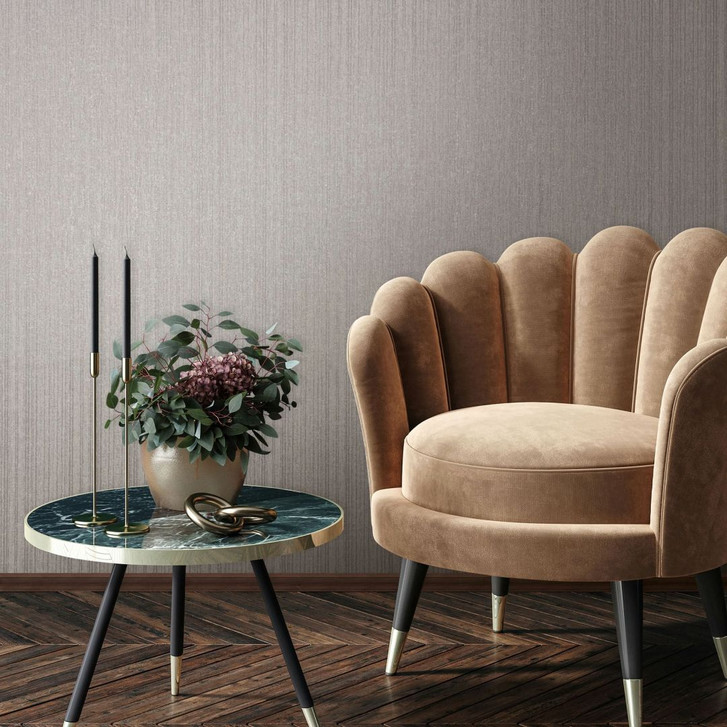 Vliestapete in Grau Streifen und Linien Tapete Streifen Klassisch - WA451401