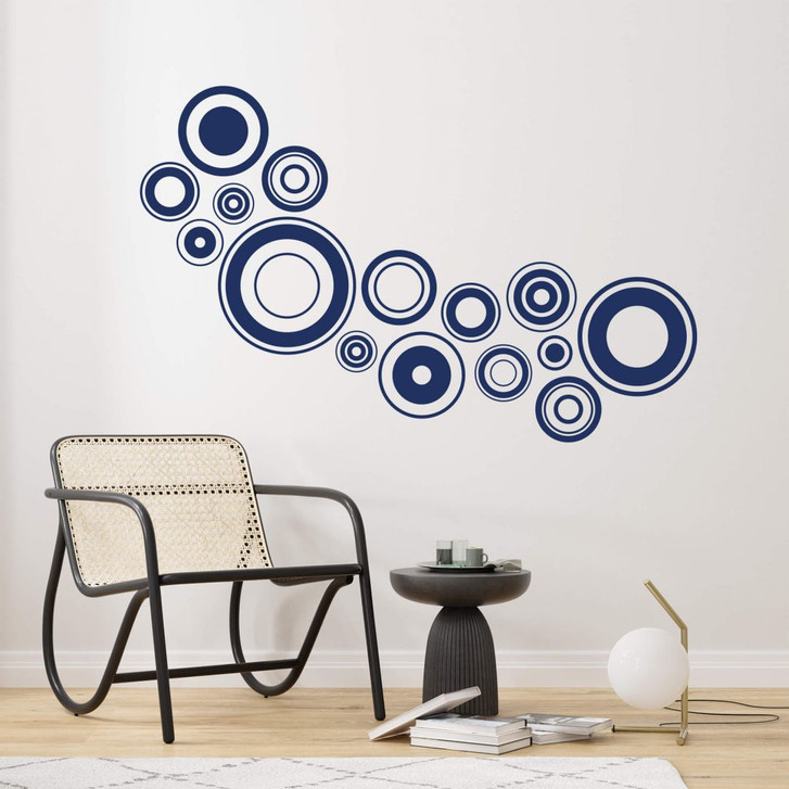 Wandtattoo Retro Discs - WA217755