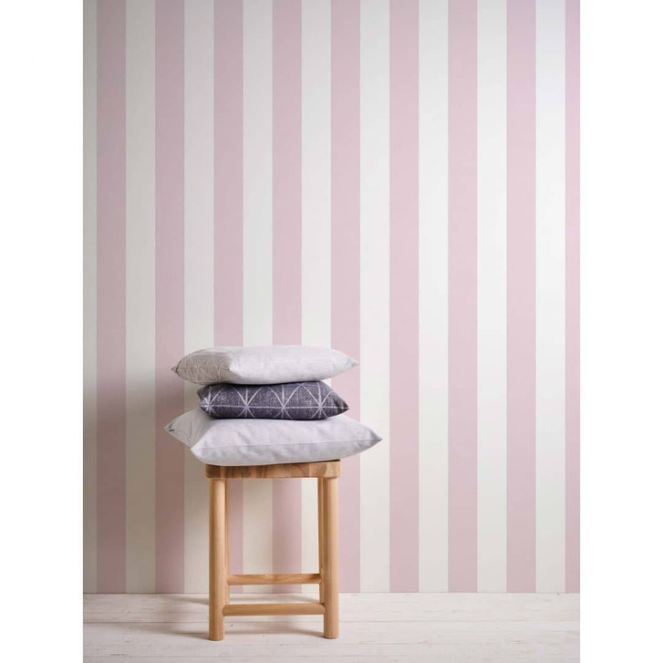 A.S. Création Kinderzimmertapete Little Love Vliestapete gestreift rosa, weiss - WA324967
