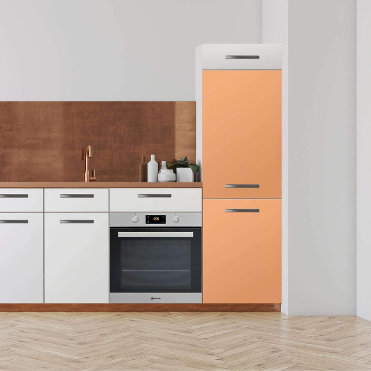 Klebefolie - Hochschrank (60x180cm) - Orange Light - CR110704
