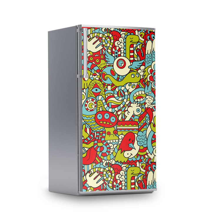 Kühlschrankfolie 60x120cm - Monster Doodle - CR112871