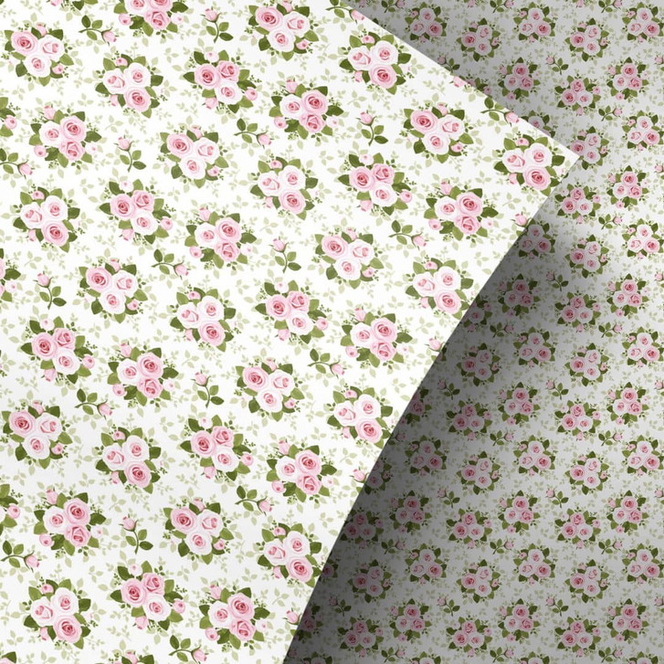 Möbelfolie, Dekofolie - abwischbar - Rosenstrauss - WA155870