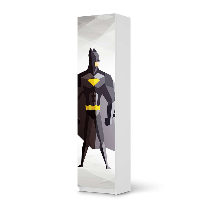 Möbelfolie IKEA Pax Schrank 201cm Höhe - 1 Tür - Mr. Black - CR116734