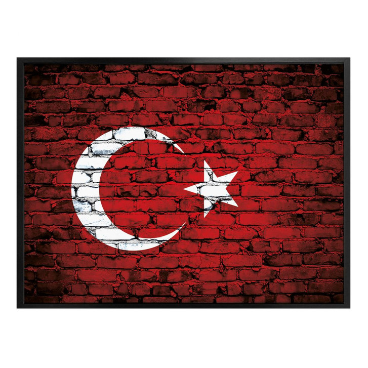 Poster Türkische Flagge - WA249356