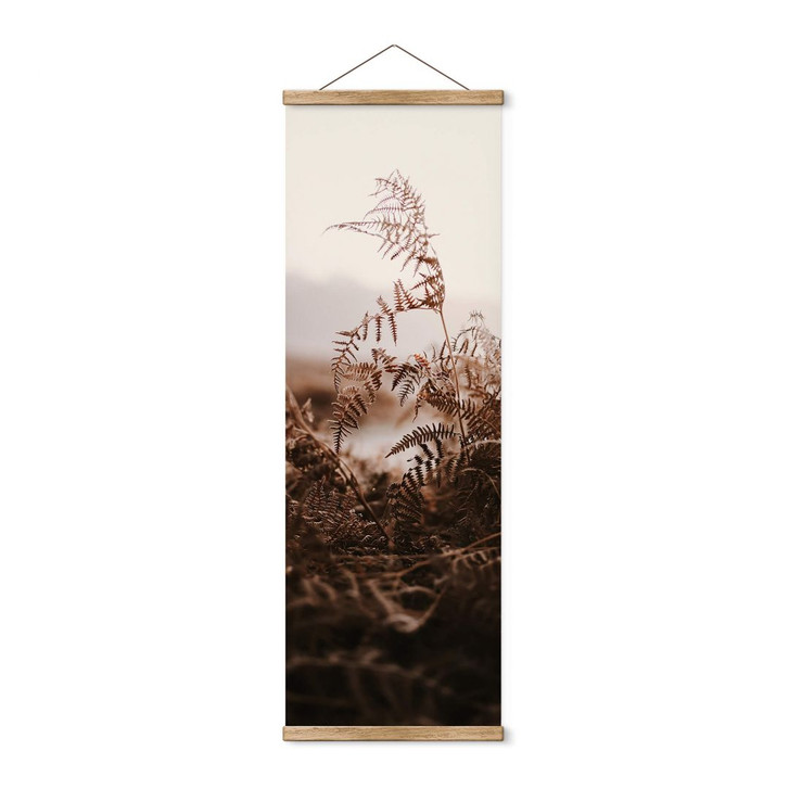 Stoffbild Goldene Gräser im Herbst Panorama - Annie - WA411498