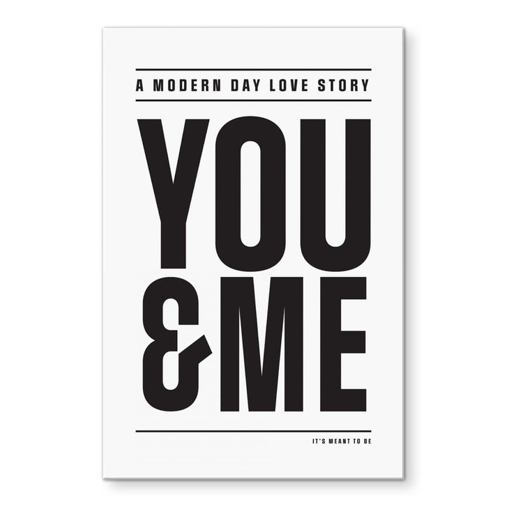 Acrylglasbild You and me - Kerr-Dineen - WA490686