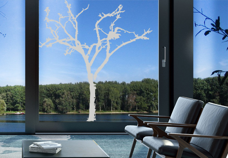 Glasdekor Winterbaum - CG10183