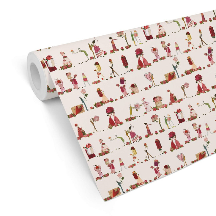 Mustertapete Leffler - Rosenfeen - WA236878