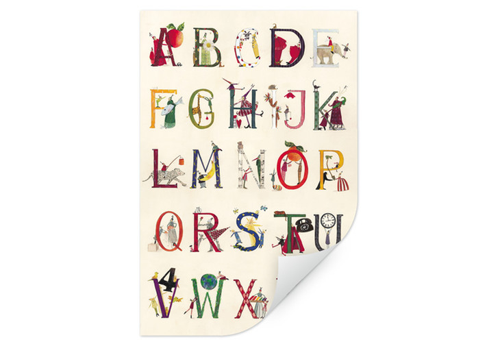 Wallprint Leffler - Das Alphabet - WA185728