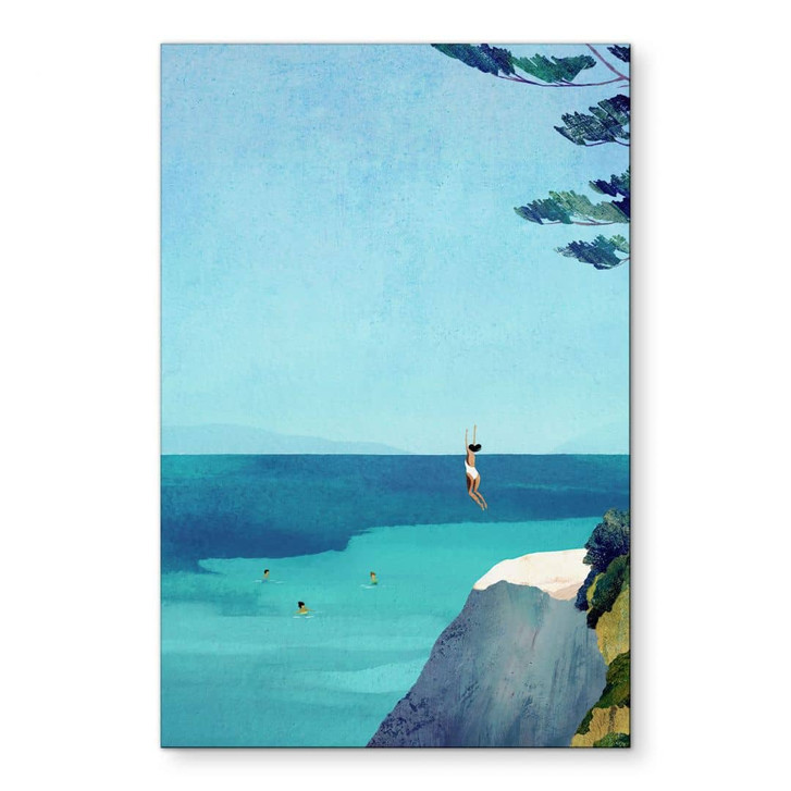 Wandbild Sommerglück am türkisblauen Meer - Rivers - Alu-Dibond - WA464975
