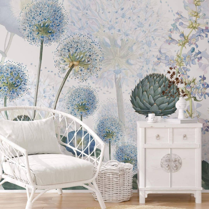 Fototapete Sir Edward - Blaue Wildwiese - WA331736