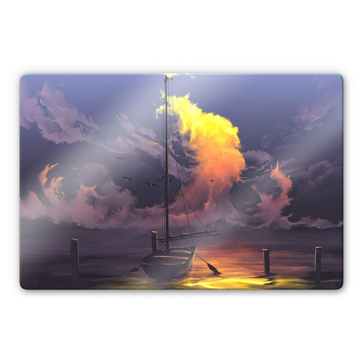 Glasbild aerroscape - Segelboot - WA232637