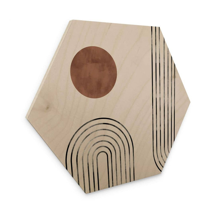 Hexagon - Holz 1X Studio - Archs and Buds - WA326802