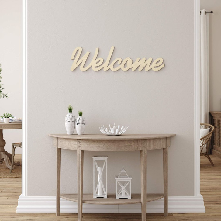 Holzbuchstaben Welcome (37x10cm) - WA133147