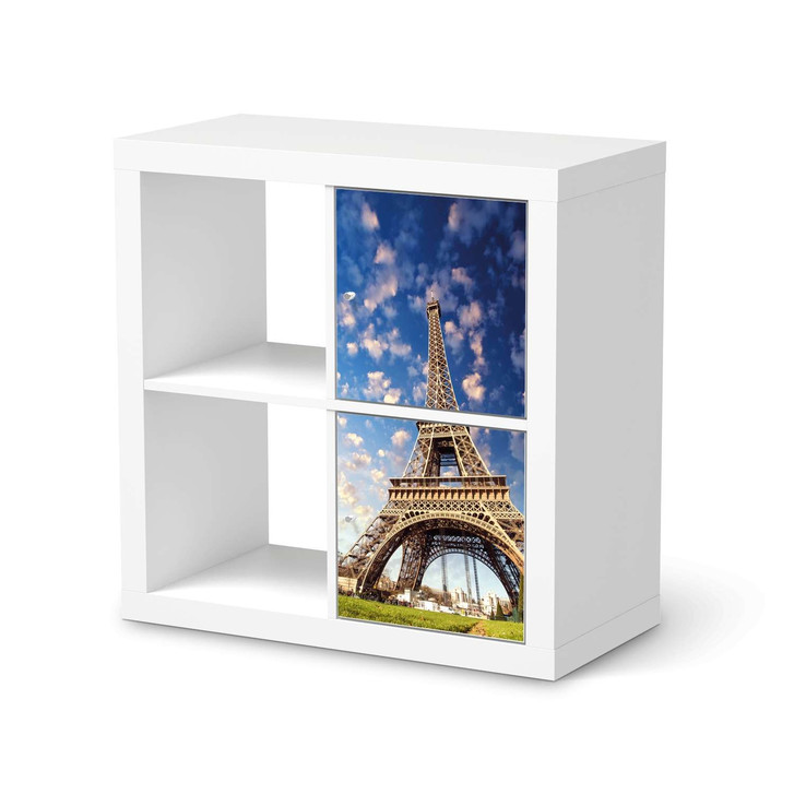 Klebefolie IKEA Expedit Regal 2 Türen (hoch) - La Tour Eiffel - CR109387