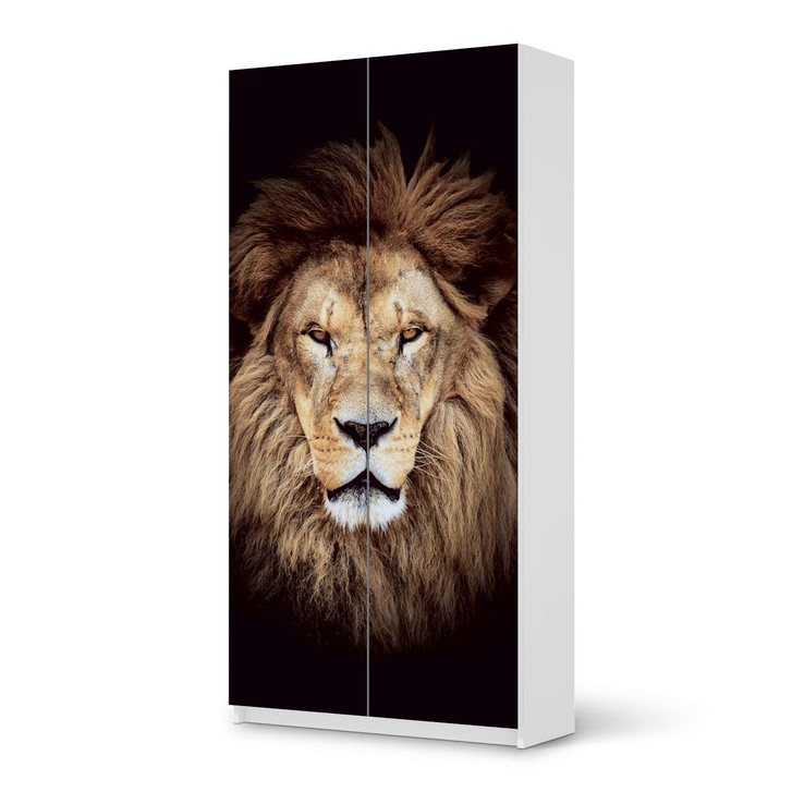 Klebefolie IKEA Pax Schrank 201cm Höhe - 2 Türen - Wild Eyes - CR110005