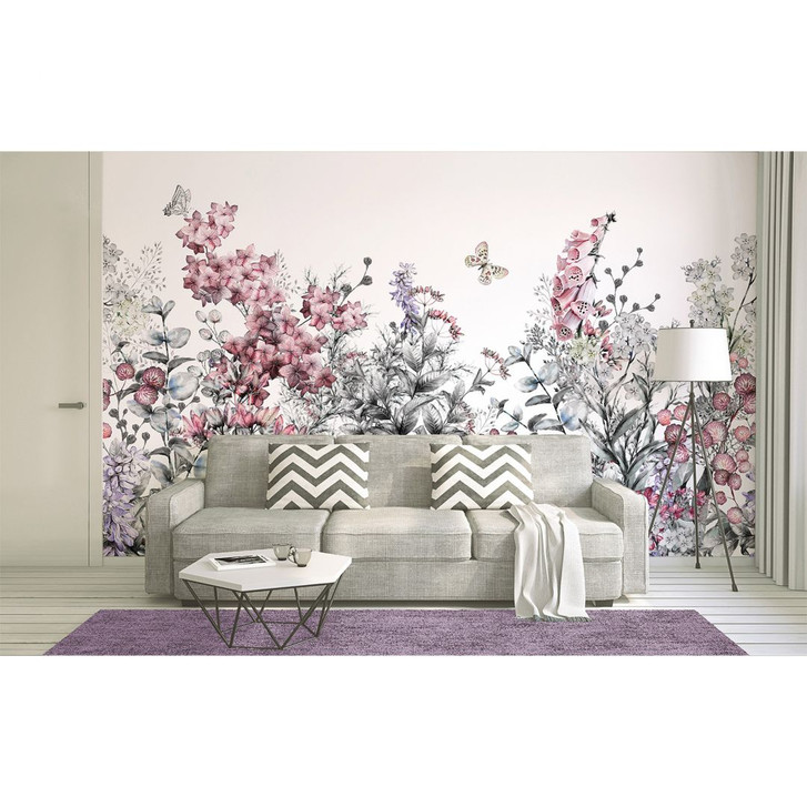 Livingwalls Fototapete Designwalls Flower Painting Blumen - WA296333