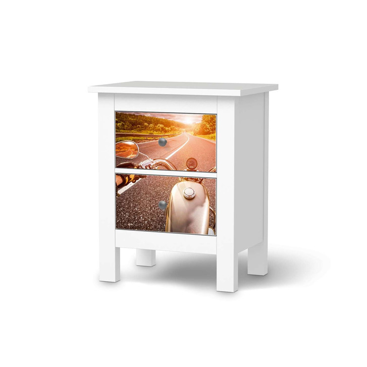 Möbelfolie IKEA Hemnes Kommode 2 Schubladen - Easy Rider - CR118176