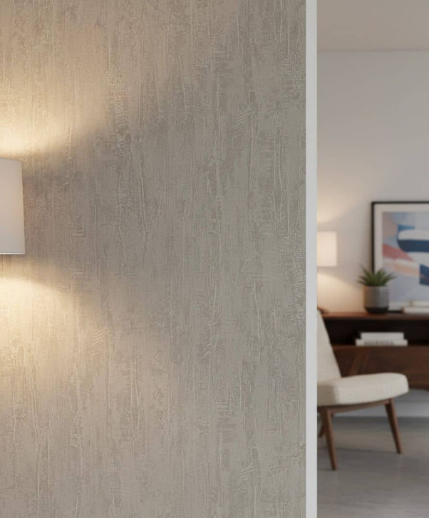 Vliestapete Struktur Modern in Grau - WA497842
